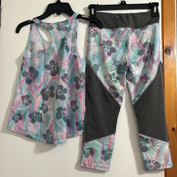 Justice Girls 2 Piece active wear set Size 12 EUC - Picture 6 of 11
